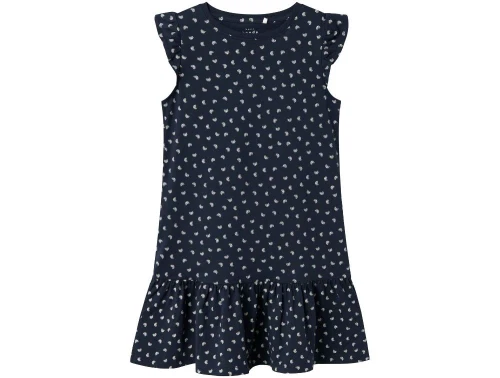 Name It kjole navy blazer med musling print